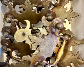 Brass Chippendale Hardware