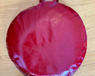 Vintage stadium cushion - zipper works!