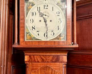 Antique Elliott London for Shreve, Crump & Low  Grandfather clock