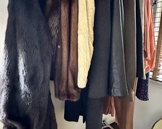 Vintage clothing and fur
