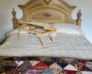 Painted Eastlake Double Bed