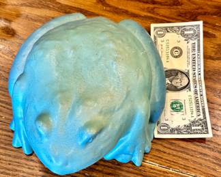 Rare, large van Briggle frog