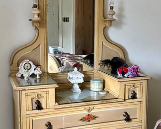 Eastlake Dresser and mirror