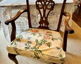 Chippendale armchair with clawed feet (2 available)