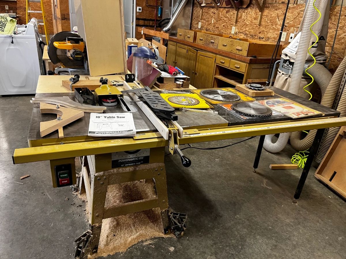 ESTATE Sale Woodworking Tools, Power Tools,... starts on 2/25/2024