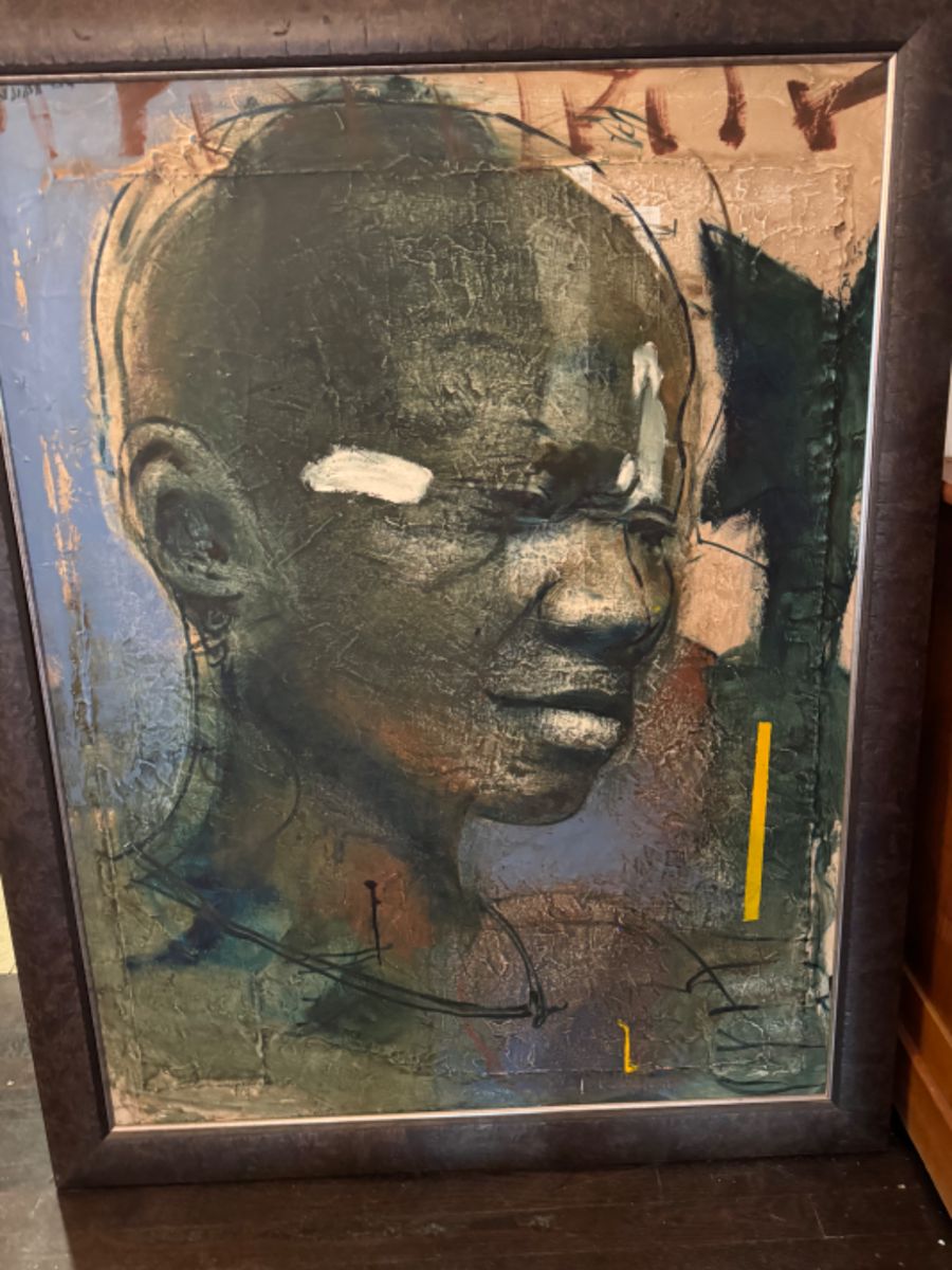 Large painting by Elon Brazil 