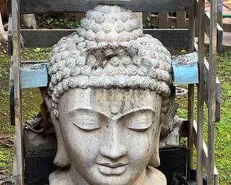 Large Concrete Buddha fountain