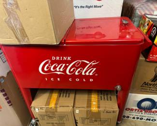 Coca Cola ice chest