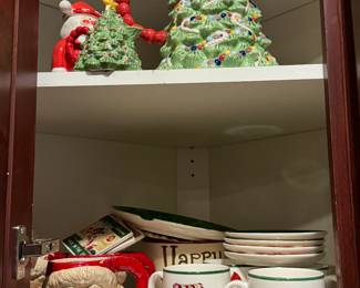 Radko Christmas dishes