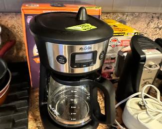 2 Coffee Makers -One used, one new in box