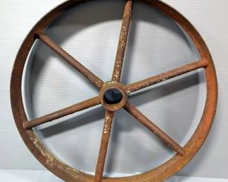 Cast Iron 20" Wheel