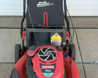Craftsman Lawn Mower Model 917.370412, Briggs & Stratton Gold Engine Series 190cc Engine, With Dust Blocker EZ Empty Catch Bag