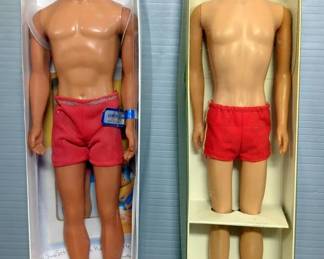 1971 Mattel Sunset Malibu Ken Doll And Additional Ken Doll