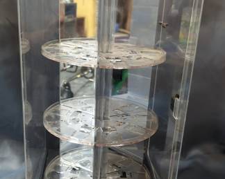 Timex Acrylic Display Case With Hinged Door, 3 Tier, 20" Tall X 10.75" W x 10.75" D