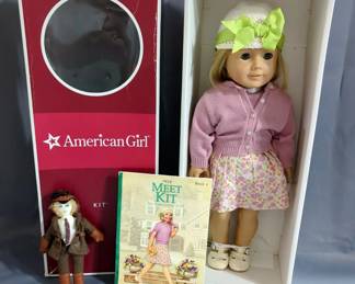 American Girl Doll "Kit" With Book, In Original Box