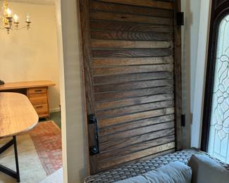 Open slat closet door (perfect for ac unit closet)