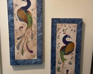 Peacock prints