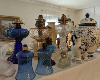 Oil lamps, votives...