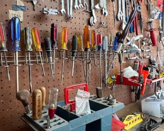 Assortment of Hand Tools - Screwdrivers, Wrenches