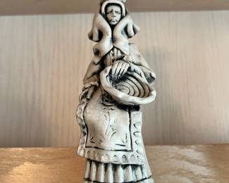 A Massidda Clay Woman Figurine