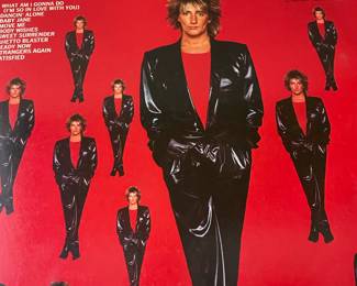 1983 Rod Stewart Body Wishes Vinyl Record