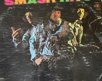 1970 Jimi Hendrix Experience Smash Hits Vinyl Record