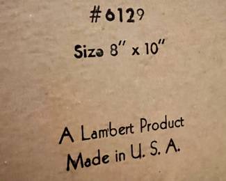 1955 Framed Print of Boy with his Dog by Artist Jean Bukac #6129