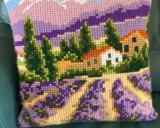 Cross Stitch Cushion "Provence"
