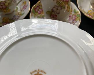 Royal Albert Clematis Tea Set