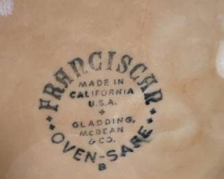 Franciscan Wheat Harvest Golden Brown Snack Plates & Cups - Set of 4