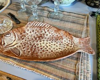 Thora Tera Cotta Ovenware Fish Platter