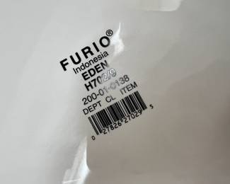 Furio Snack Plate with Eden Pattern - H702/9