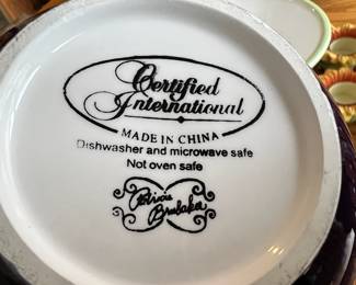 Set of 3 Patricia Brubaker Certified International Nesting Bowls