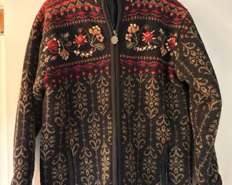 Icelandic Designs Knitted Zip Up Jacket
