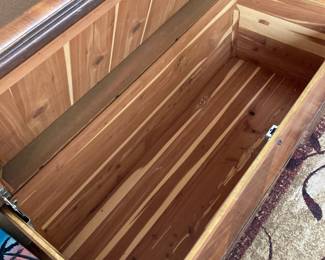 Art Deco Cedar Blanket Chest