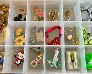 Assortment of Costume Jewelry