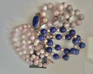 Stone necklaces