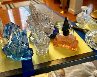 Perfume bottle collection