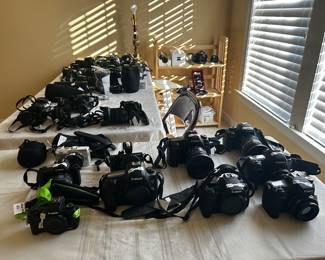 High end cameras