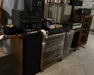 Stereo cabinets and components
