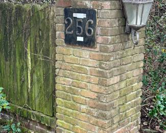 Look for this at the entrance 