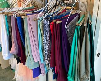 Lots of pants and slacks in the sale