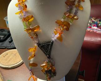 There are many ladies necklaces for sale