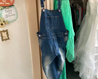 There’s one pair of overalls for sale