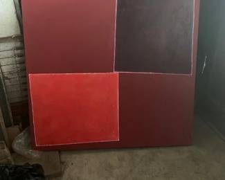 oil painting by Elliott  Lable ( 4ft x 4 ft square )