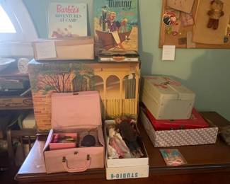 Barbie stuff ( collection with all of her friends )