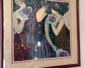 Barbara A Jood Serigraph