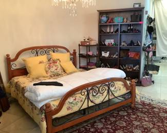 Bed with Bedding