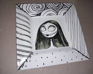 SUPER RARE Nightmare Before Christmas 4 Piece Place Setting From The Walt Disney Gallery (2 Sets Available)