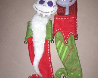Nightmare Before Christmas Jack & Sally Christmas Stockings